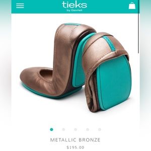 Metallic TIEKS size 6